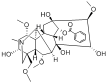 Benzoylmesaconine 63238-67-5